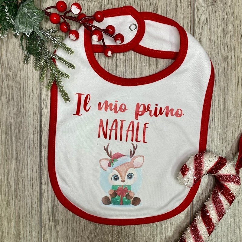 Bavaglino Il Mio Primo Natale - Wonderland