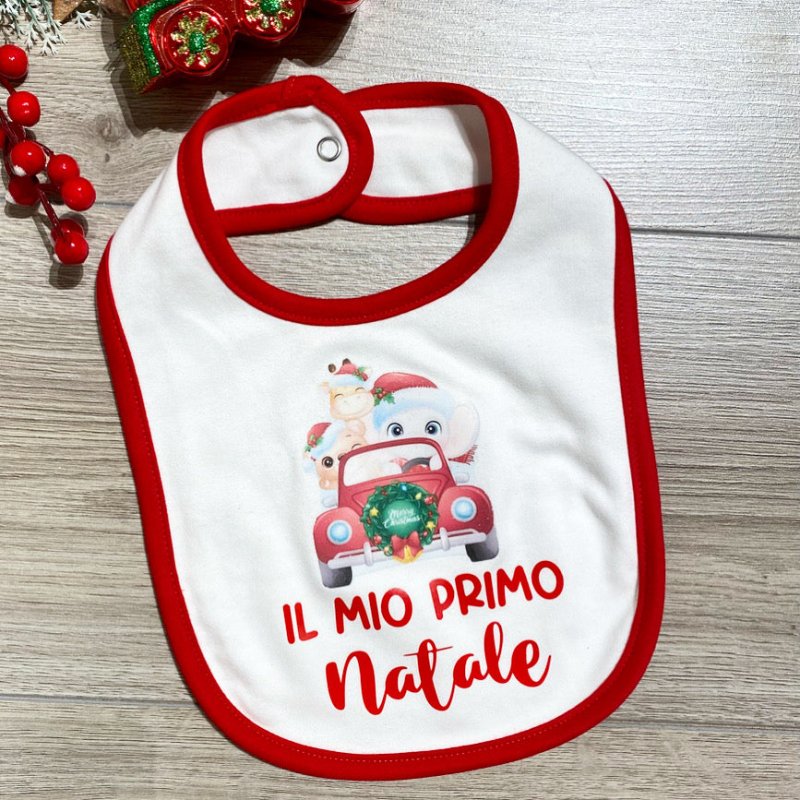 Bavaglino Il Mio Primo Natale - Wonderland