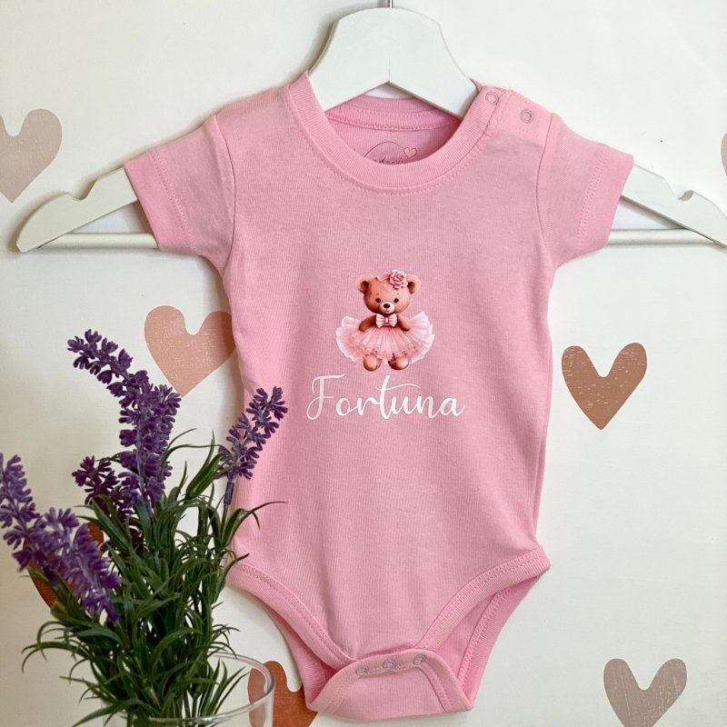 Body Neonato Personalizzato - Wonderland