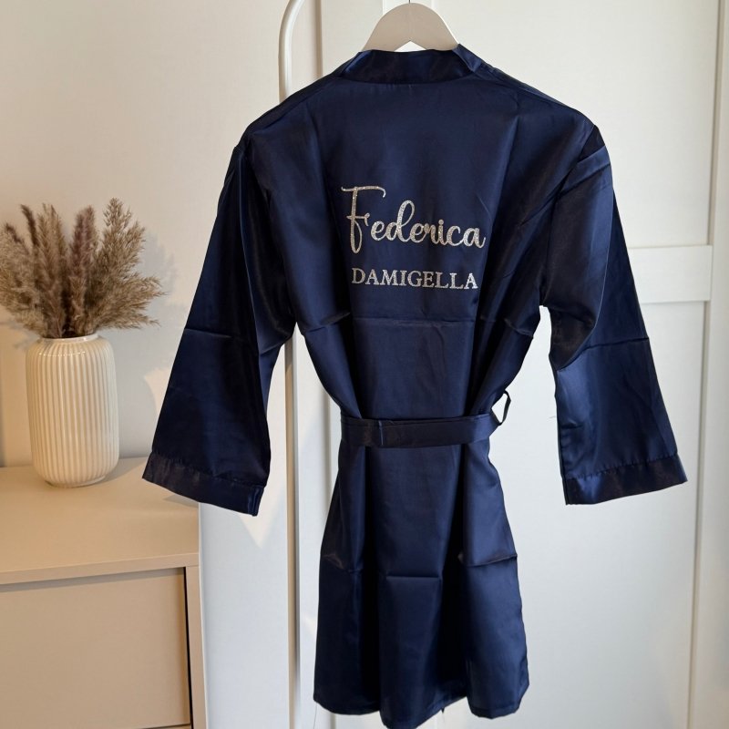 Vestaglia Personalizzata Per Damigella e Testimoni - Wonderland